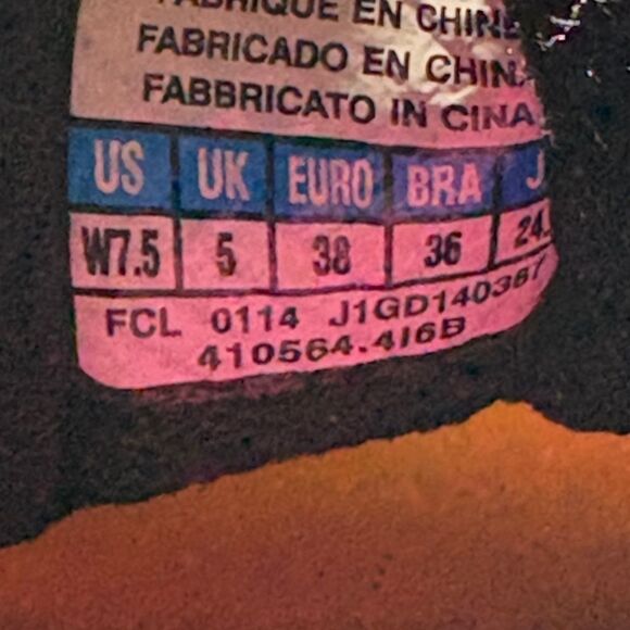 Size 7.5 - Women’s Mizuno wave rider multicolor shoes - Picture 9 of 9